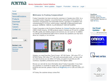 Tablet Screenshot of foxteq.com